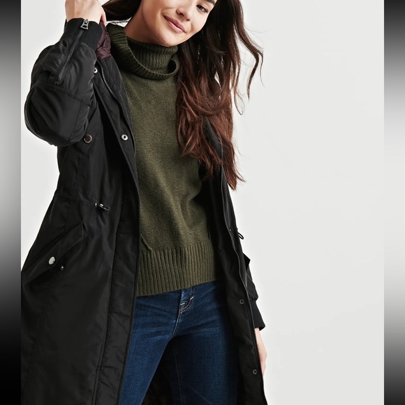 Lucky Brand Olive Green Utility Windbreaker Cinched Jacket Size Small - Picture 1 of 10